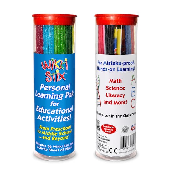 Wikki Stix® 6" Personal Learning Pak, 36ct.